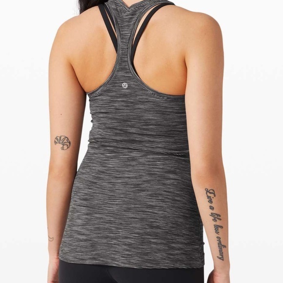 lululemon athletica Tops - Lululemon Athletica Women's Black Racerback Tank Top Size 2